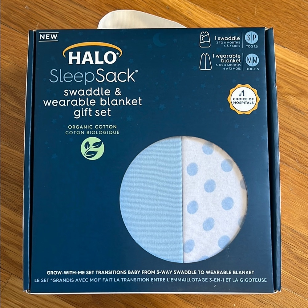 Halo SleepSack Swaddle & Wearable Blanket Gift Set